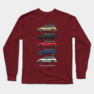 Five wagons Long Sleeve T-Shirt